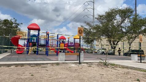 Acordonan parques en Matamoros ante negativa de ciudadanos de quedarse en casa