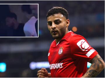 Alexis Vega desmiente que haya ido a un antro tras la goleada de América al Toluca