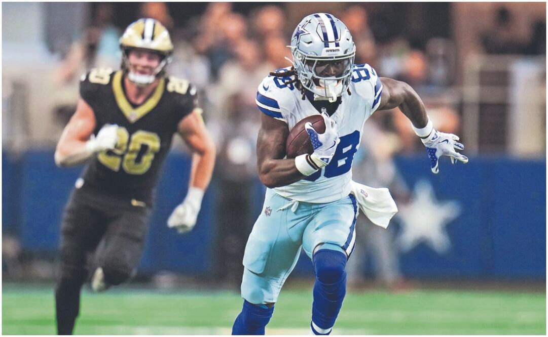 CeeDee Lamb ajustó su contrato para tener mejores compañeros tras la agencia libre | FOTO: AP