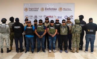 Caen en Puebla nueve sicarios de Operativo Barredora del CJNG; les aseguran armas, drogas y vehículos