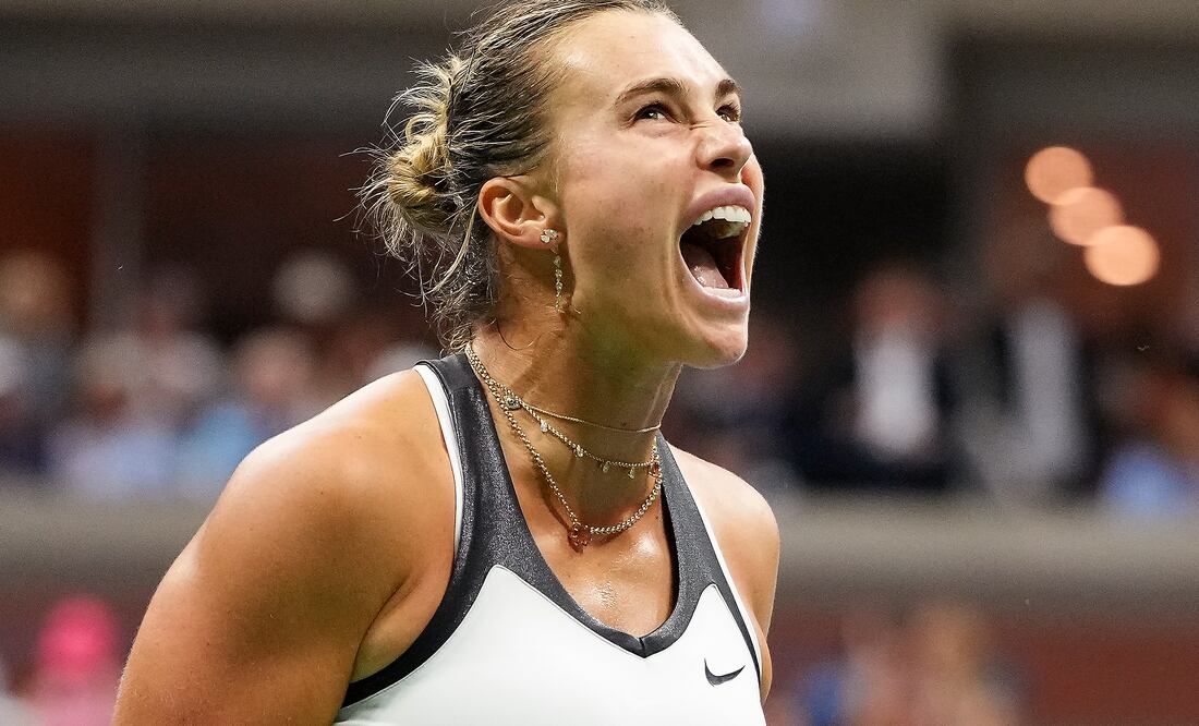 Aryna Sabalenka en la final del US Open - Foto: AP