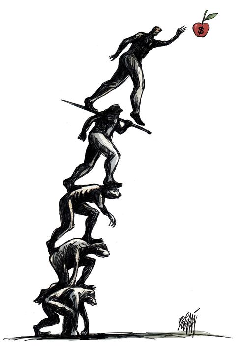 La evolución del hombre