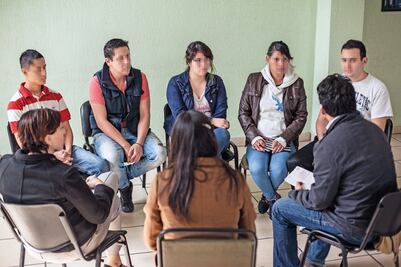 Jóvenes en rehabilitación dicen no a la marihuana