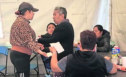 Viven en una carpa colonos afectados por explosión