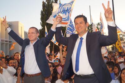 Se registra candidato de la coalición por Guanajuato al Frente