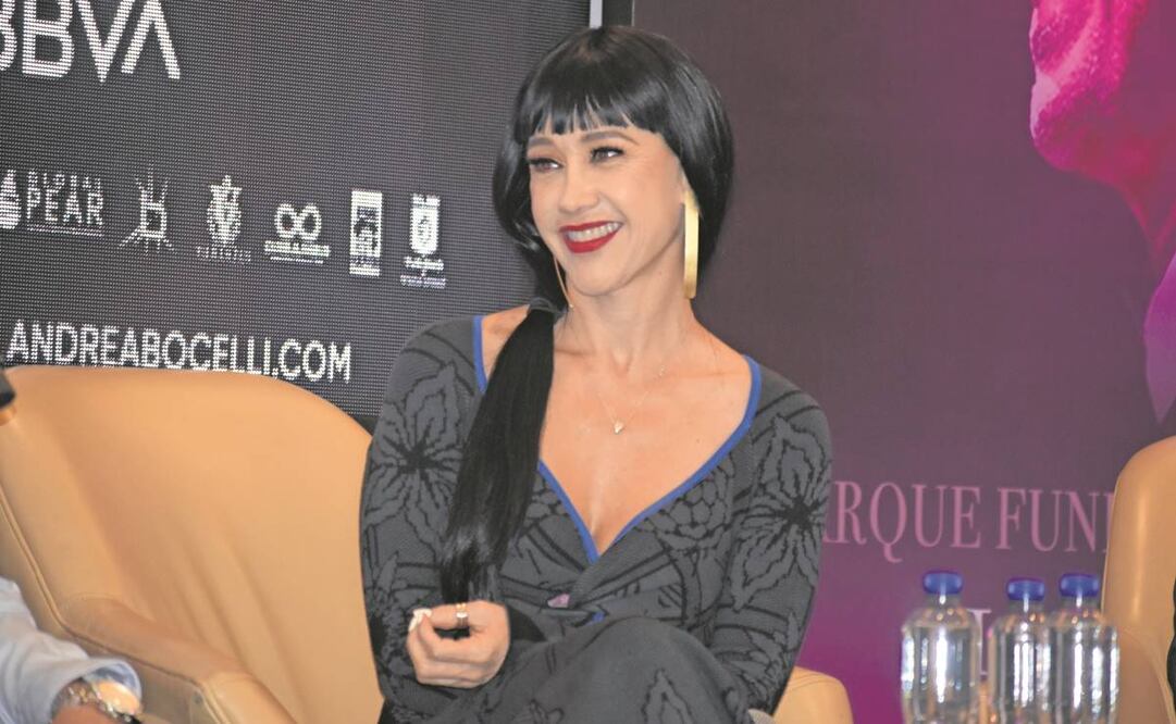 Prepara concierto con Andrea Bocelli, con quien cantará en el Campo Marte de la Ciudad de México y en Monterrey en febrero.Foto: Armando Pereda/ EL UNIVERSAL