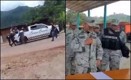 Pobladores retienen a 6 agentes de la Guardia Nacional en Ocosingo, Chiapas