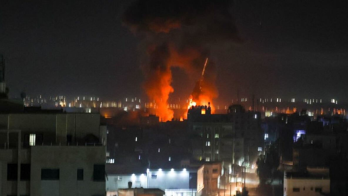Fuentes del ejército israelí dijeron que bombardearon objetivos del grupo militante Hamás en Gaza. Foto: Getty Images
