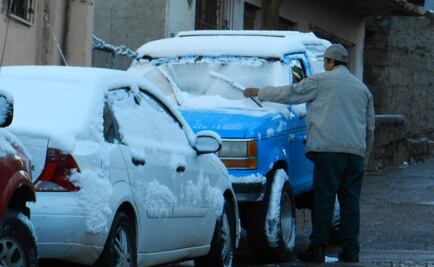 Sierra del sureste de Sonora reporta 2 grados bajo cero