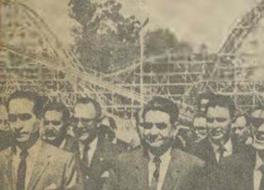 En 1964, costaba $2.50 subir a la montaña rusa de la Feria de Chapultepec