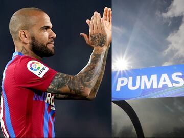 Pumas le ofreció contrato a Dani Alves, hasta el 2023