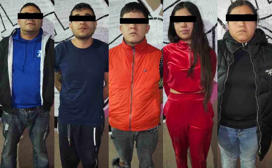 Detienen a 5 por narcomenudeo entre ellos César Rivera, alias El Suave, hijo de otro narcomenudista identificado como El Chicharo. Foto: Especial