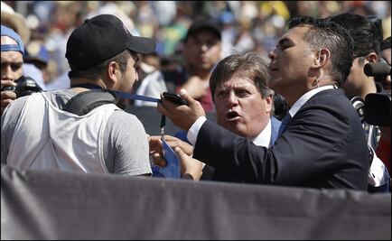 'Piojo' Herrera encara a fotógrafo que lo llamó "perdedor"