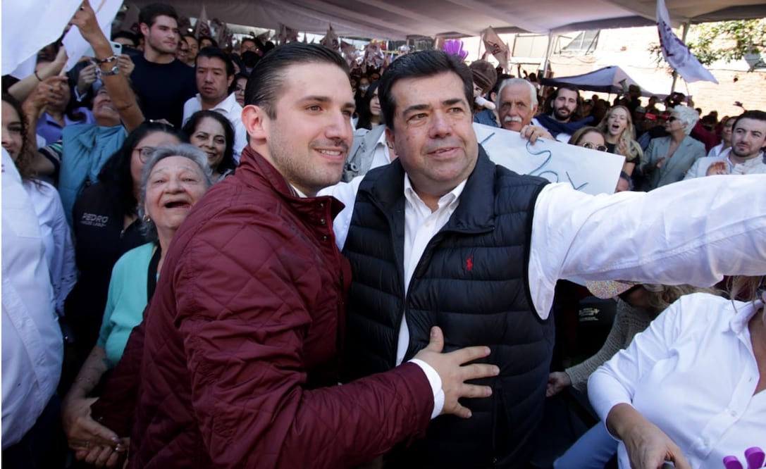 Pedro Haces Lago subrayó que Tlalpan necesita de una reconciliación, por lo que se registró para buscar la candidatura de Morena, PT y PVEM a la alcaldía en 2024. Foto: especial