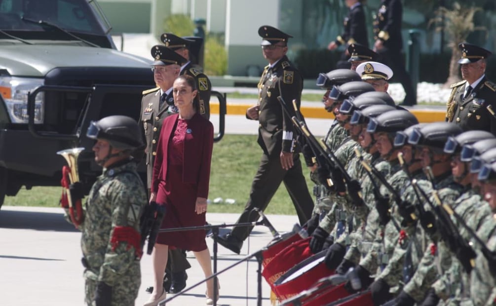 Día del Ejército Mexicano. 19 de febrero de 2026. Puebla. Foto: Carlos Mejía | El Universal