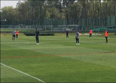 Los refuerzos ya entrenan con Cruz Azul