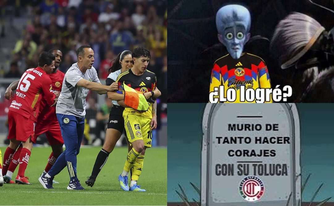 América y Toluca se llevan los mejores memes, tras la Jornada 15 del Clausura 2026 - Foto: Imago7