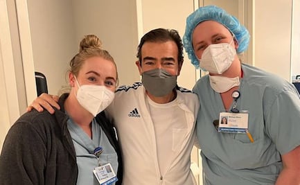 Toño Mauri regresa al hospital que le cambió la vida