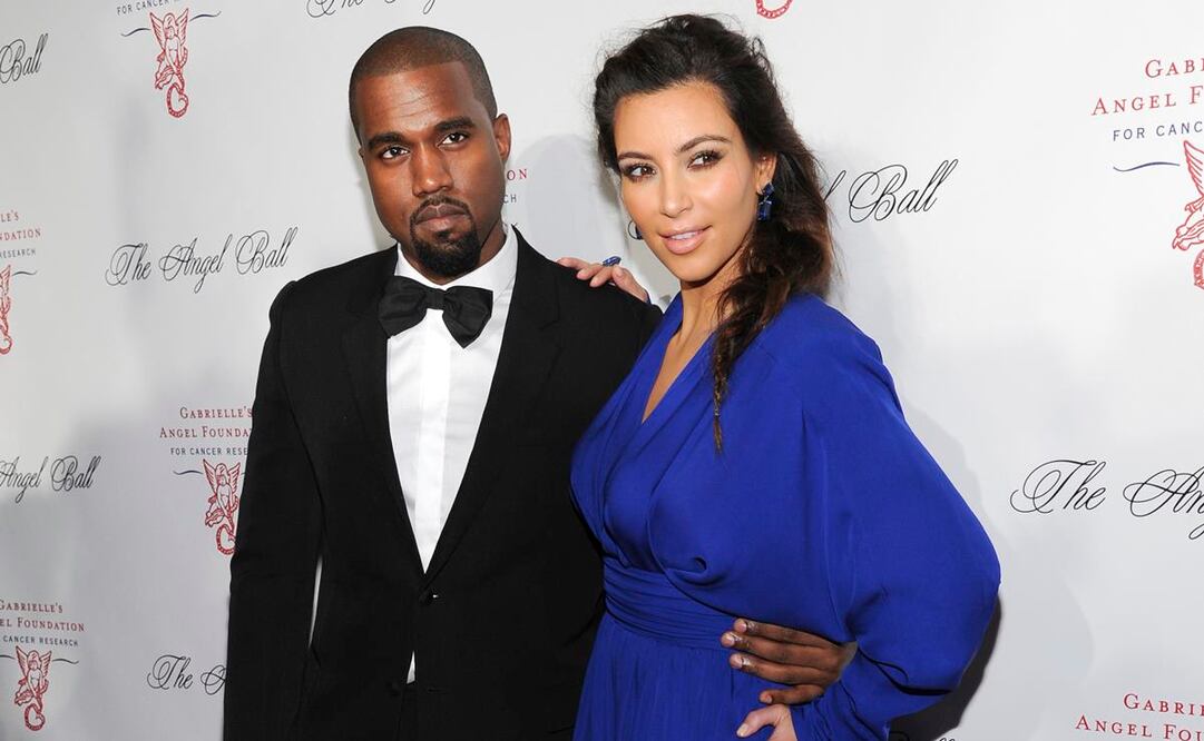 Kanye West y Kim Kardashian. Foto: Archivo AP