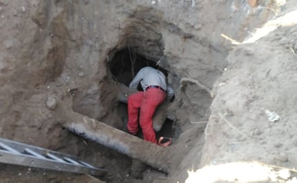 Hallan toma clandestina de combustible en Tlalnepantla