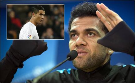 Dani Alves ataca a Cristiano Ronaldo con mensaje