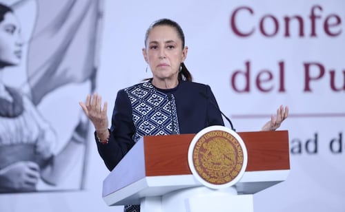 Sheinbaum reacciona a dichos del asesor de Trump sobre cárteles mexicanos; "trabajamos todos los días por la seguridad", asegura
