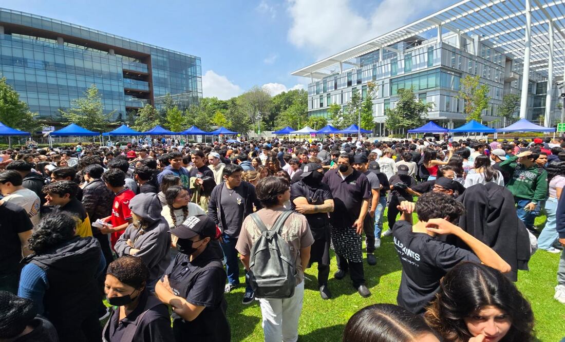 Simulacro Nacional 2024 en el Tec de Monterrey: A 7 Años del terremoto que cobró la vida de 5 alumnos. Foto: Jorge Medellín