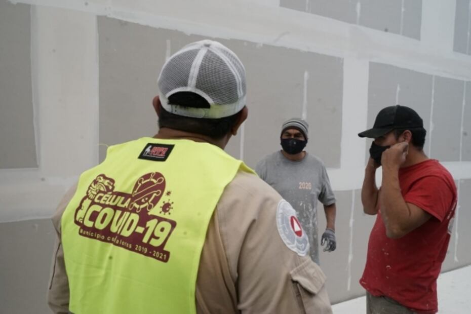 ¿Puede ponerse el cubrebocas por favor?: célula Covid-19 recorre calles de Ecatepec