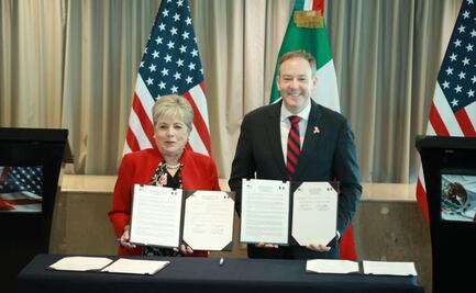 México y EU firman primer acuerdo sobre salud y medio ambiente en la frontera; embajador Ronald Johnson celebra Memorándum
