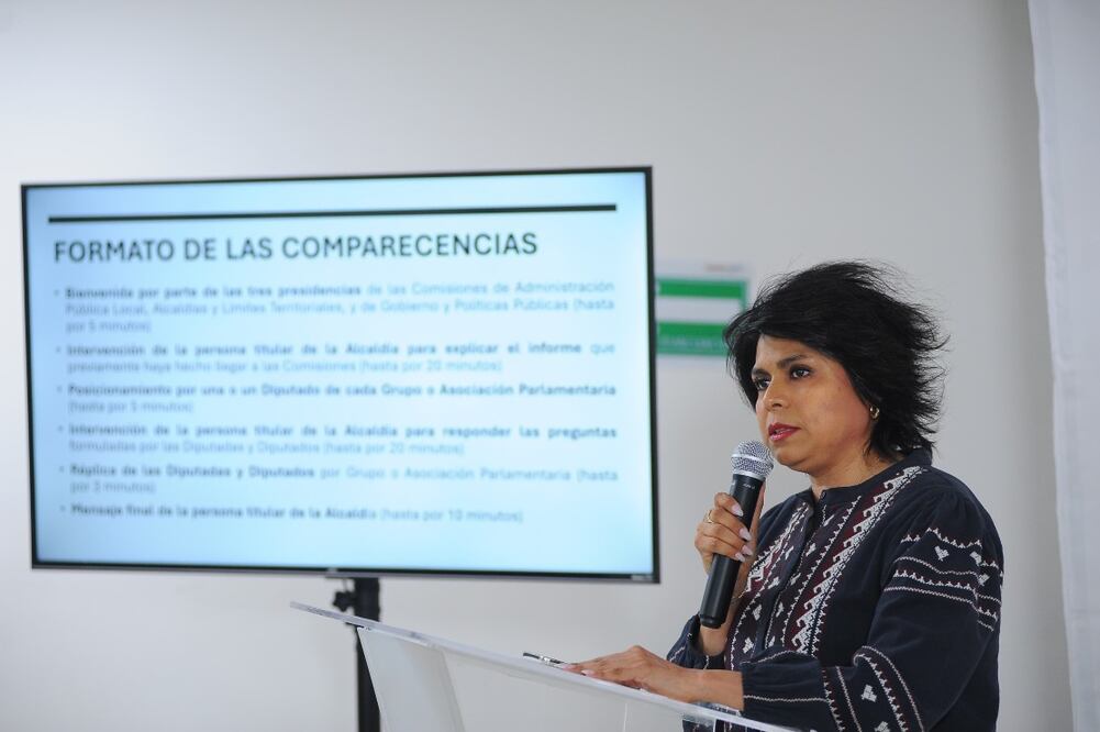 La Diputada Ileana Ivon Chavez, señaló que inicia este lunes pasarela de alcaldes en el Congreso de la CDMX. Foto: Especial 