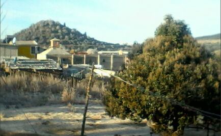 Hidalgo registra temperaturas de menos 8 grados