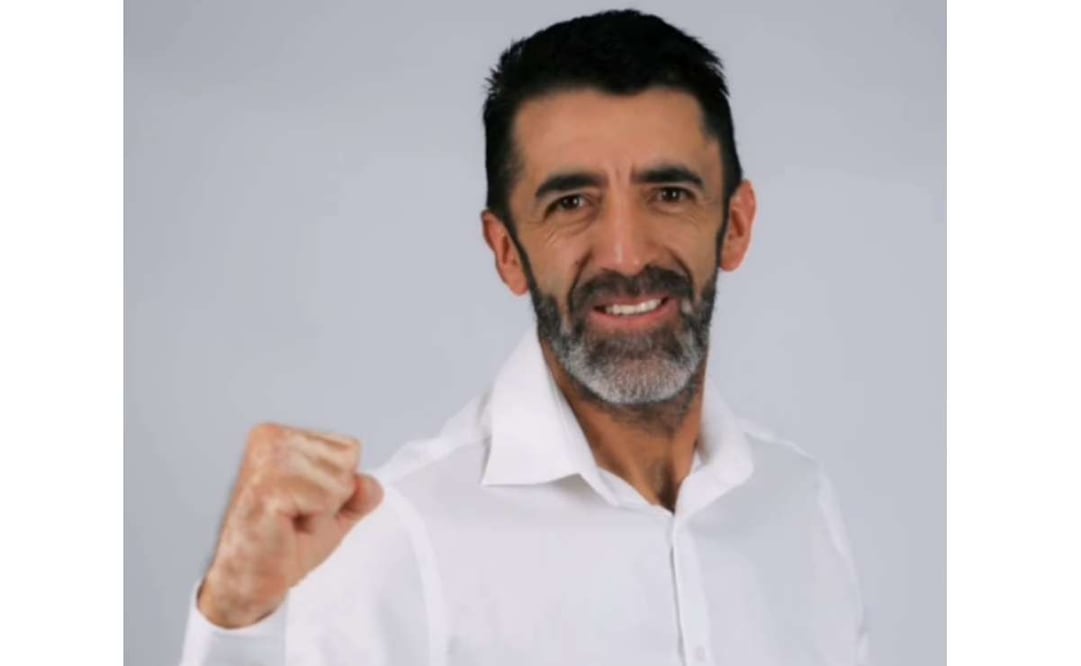 Agustín Vilchis Cruz candidato a presidencia municipal de Texcaltitlán por Movimiento Ciudadano. Foto: Especial