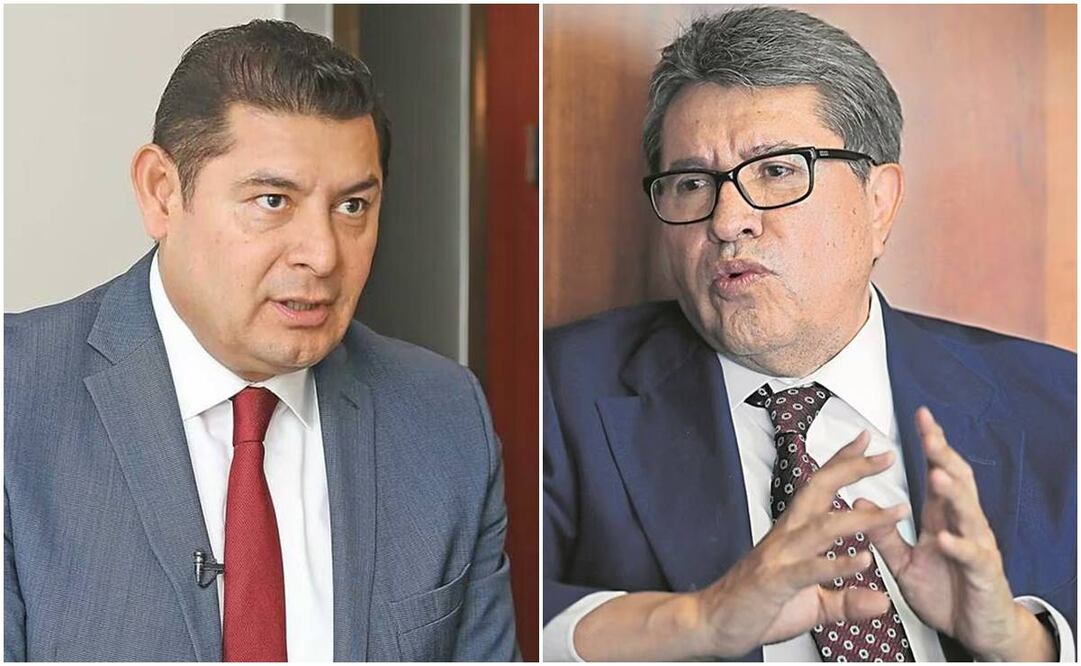 Alejandro Armenta y Ricardo Monreal / Foto: Archivo. EL UNIVERSAL