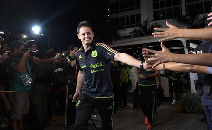 "Chicharito" se pronuncia ante muro de Trump