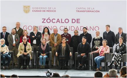 Clara Brugada arranca audiencias ciudadanas en el Zócalo; “se les va a atender a todos, de manera pareja y sin influyentismo”