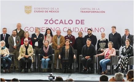 Clara Brugada arranca audiencias ciudadanas en el Zócalo; “se les va a atender a todos, de manera pareja y sin influyentismo”