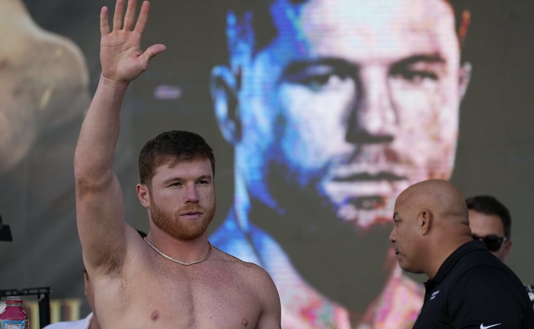 Saúl Álvarez saldrá en la película prevista para el 2023 / Foto: AP