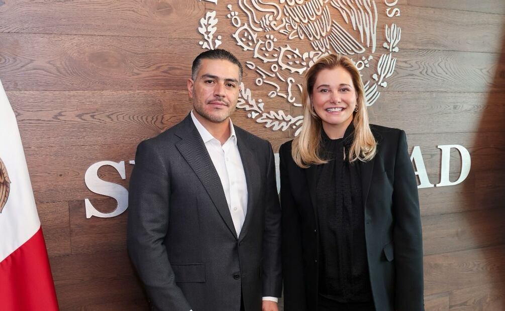 Maru Campos se reunió con Omar García Harfuch para aclarar el estado de las investigaciones sobre los hechos en el municipio de Morelos. Foto: Gobierno del Estado de Chihuahua