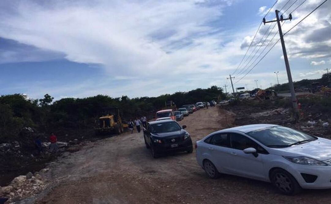 Arrojan cuatro cadáveres en carretera federal y selva contigua entre Cancún y Puerto Morelos. Foto: Archivo/ @gruizesp
