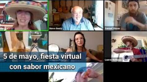 Cinco de mayo, celebración virtual en Estados Unidos