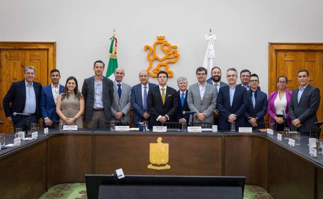 Samuel García, Gobernador de Nuevo León anuncia medidas ante aranceles impuestos de Donald Trump (04/03/2025). Foto: Especial