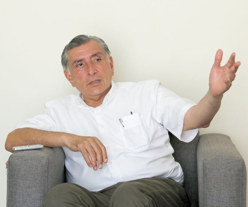 Petición. Adán Augusto López Hernández detalló que a través de un juicio civil solicitaron a los exdirigentes pagar el préstamo que recibieron. ARCHIVO EL UNIVERSAL