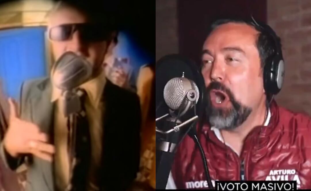 FOTOS: fragmento de "Voto Latino" y escena del spot de Morena