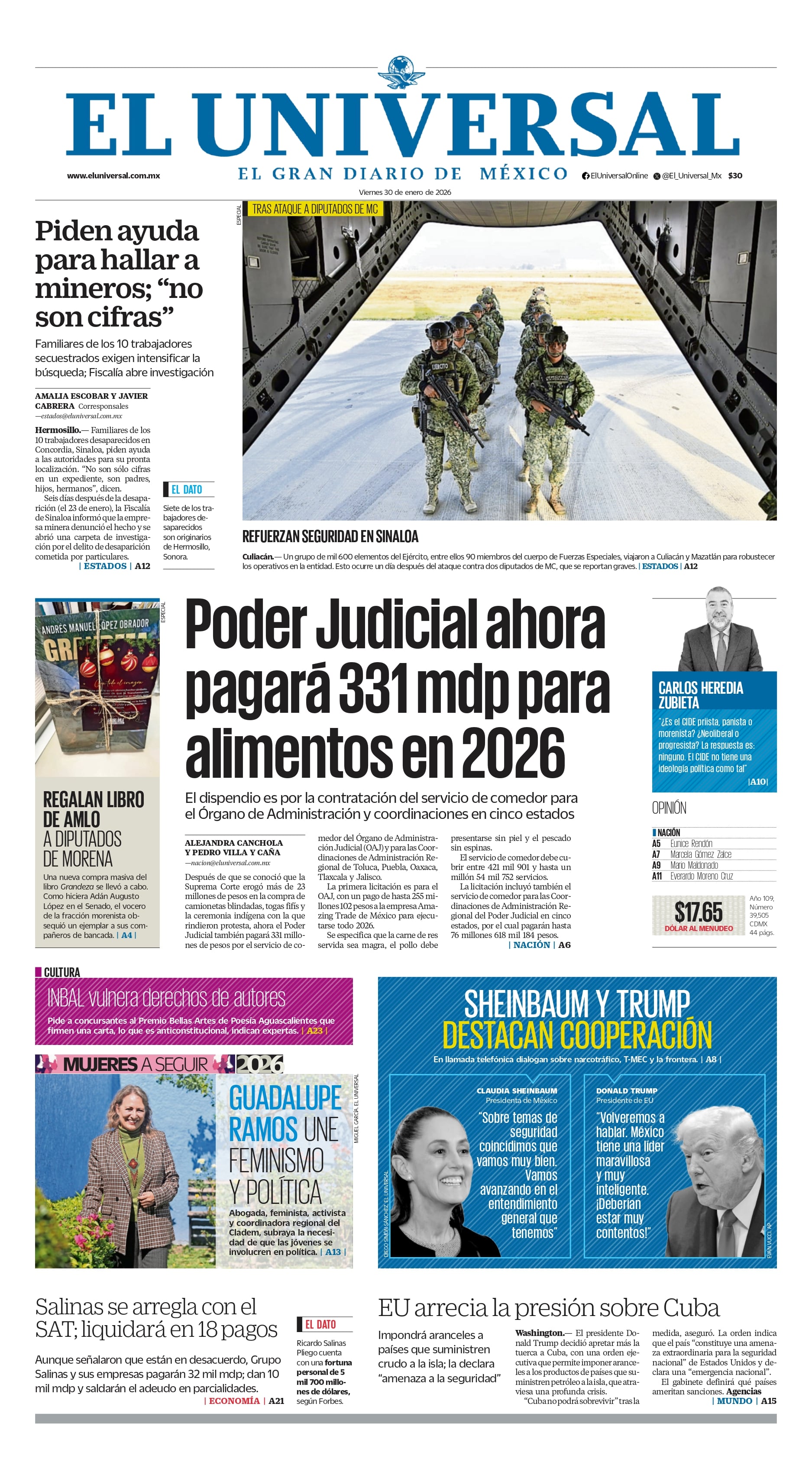 Portada impresa