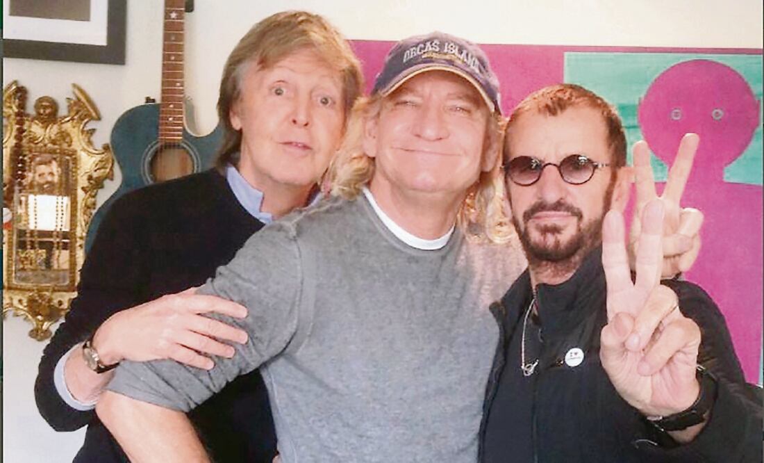 McCartney, Joe Walsh, ex miembro de Eagles, y Starr colaboraron juntos (TOMADA DE TWITTER)