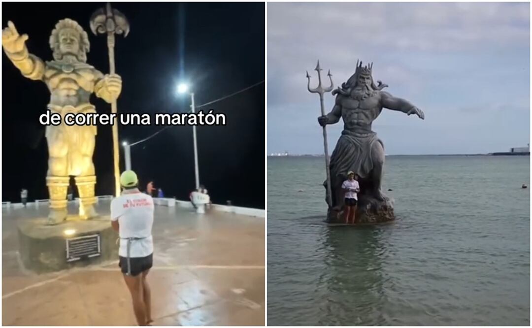 La hazaña de este joven se viralizó rápidamente en redes sociales. Fotos: TikTok @vicky_wolff