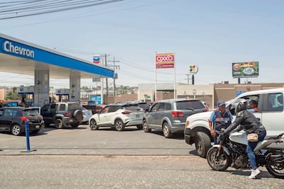 Padece Tijuana por desabasto de gasolina