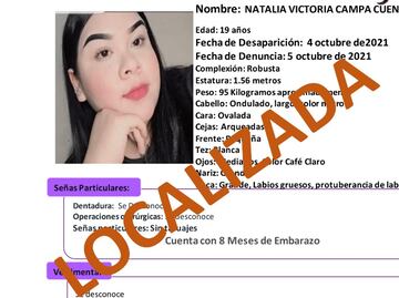 Localizan en Sinaloa a mujer embarazada reportada como desaparecida en Sonora