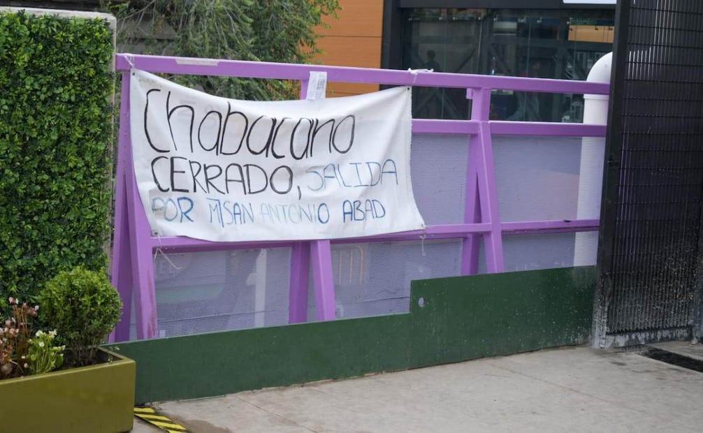 Restringen paso peatonal por obras en conexión de Jardín Flotante y Metro Chabacano; alistan reapertura.
Foto: Santiago Cadena / EL UNIVERSAL