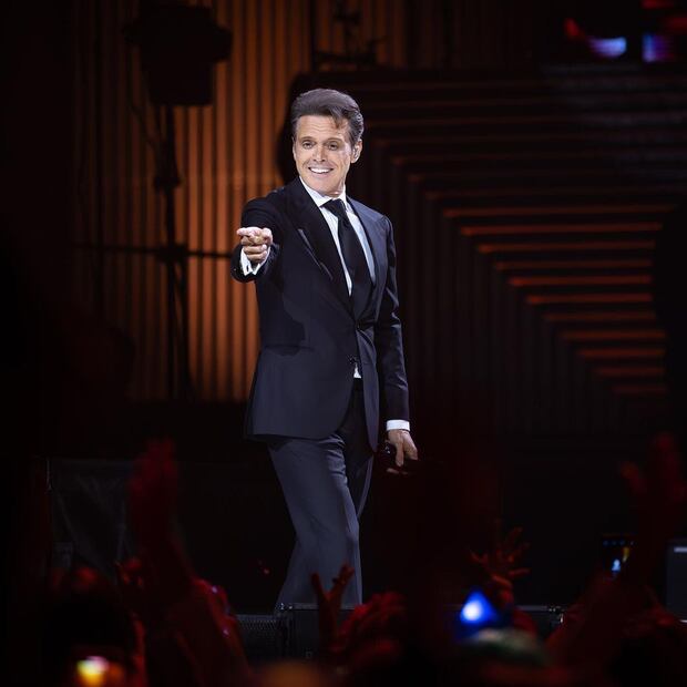 Luis Miguel en Chile. Fuente: Instagram @luismigueldeluxe